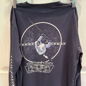 MEN'S VINEYARD VINES HOCKEY LONG SLEEVE TSHIRT